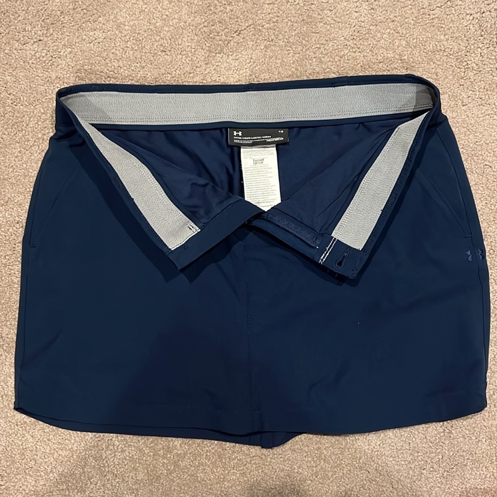 Under Armour Heat Gear Fitted Golf Skort - Picture 3 of 5